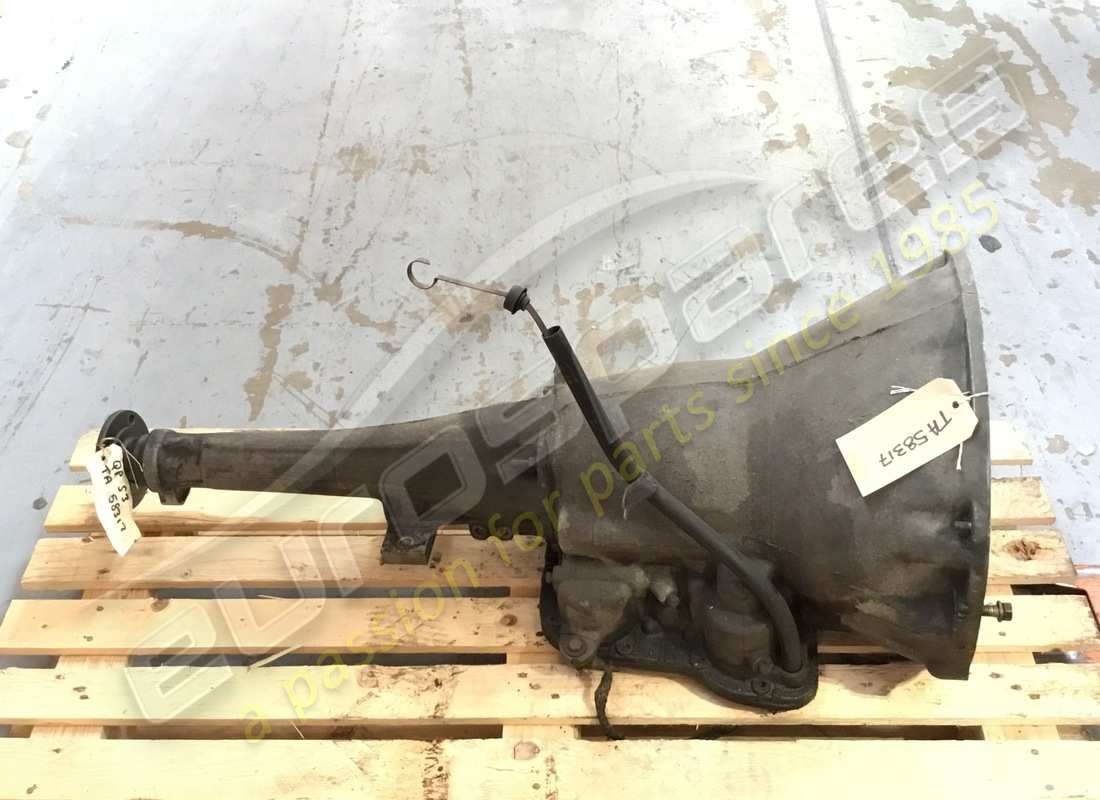 CAJA DE CAMBIOS COMPLETA MASERATI USADA. NÚMERO DE PARTE TA58317 (2) caja de cambios completa maserati usada. número de parte ta58317 (2)