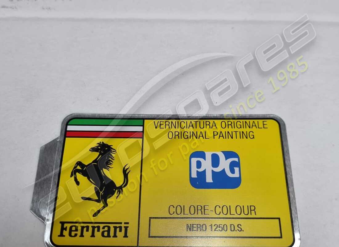 nueva pintura ppg ferrari nero. número de parte mc361560 (1)