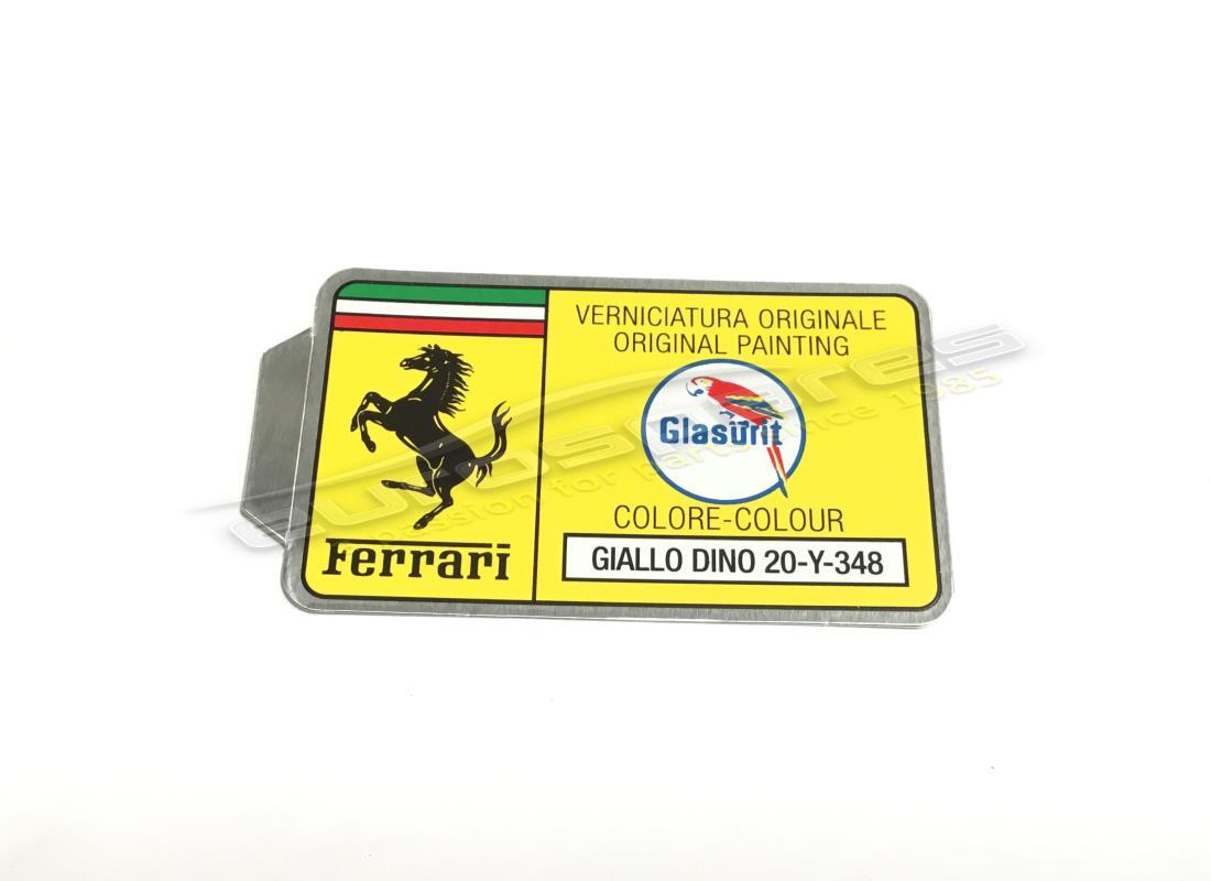 nueva ferrari pegatina con código de pintura glasurit (círculo). número de parte er361549 (1)