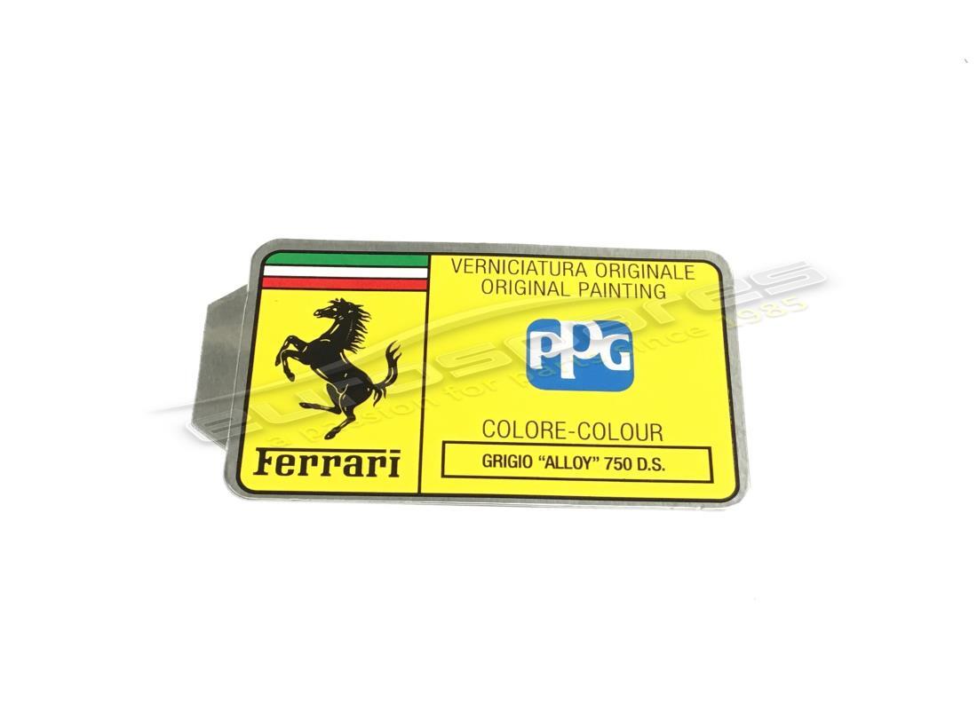 nueva etiqueta de pintura ppg ferrari. número de parte mc361558 (1)