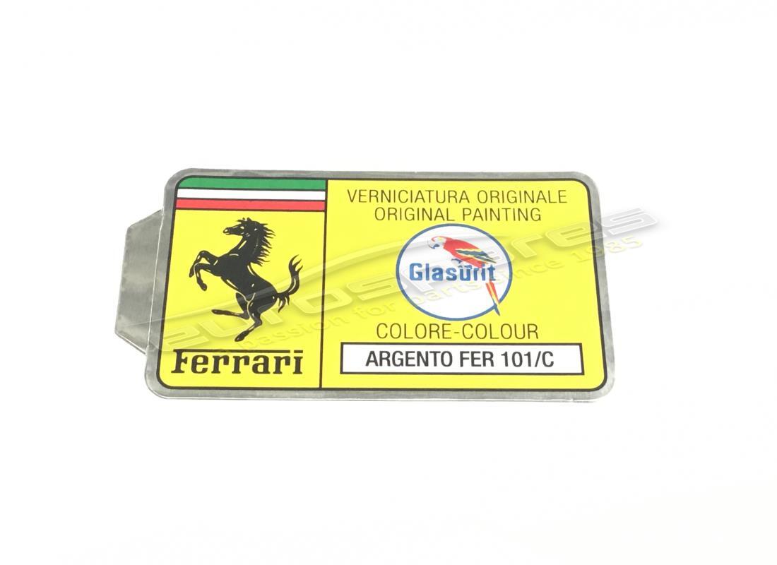 nueva ferrari pegatina con código de pintura glasurit (círculo). número de parte er361531 (1)