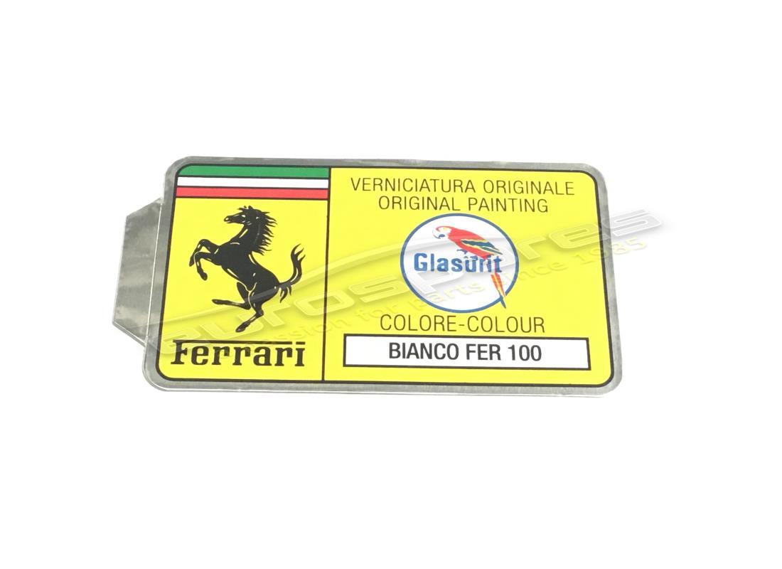 nueva ferrari pegatina con código de pintura glasurit (círculo). número de parte er361530 (1)
