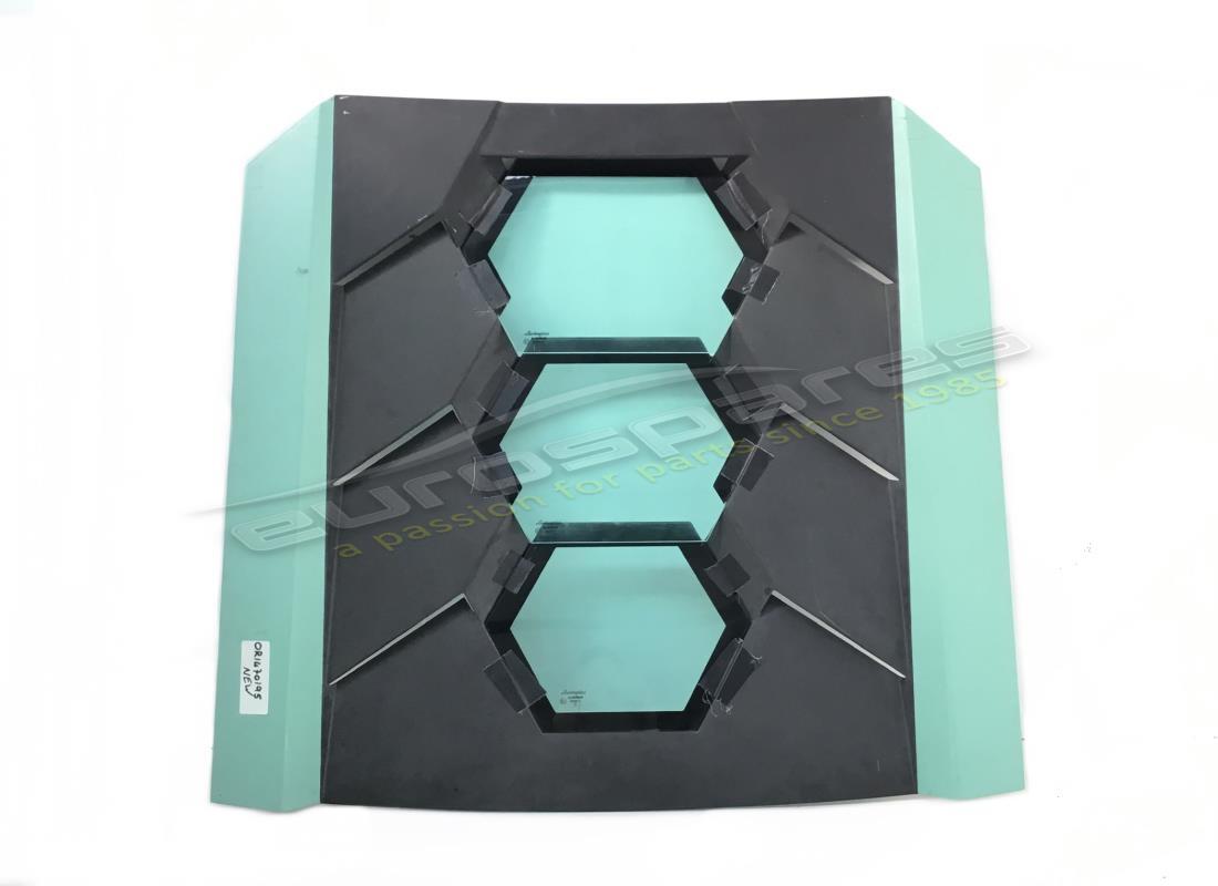 nueva lamborghini murcielago cubierta de motor transparente. número de parte 429827023 (1)