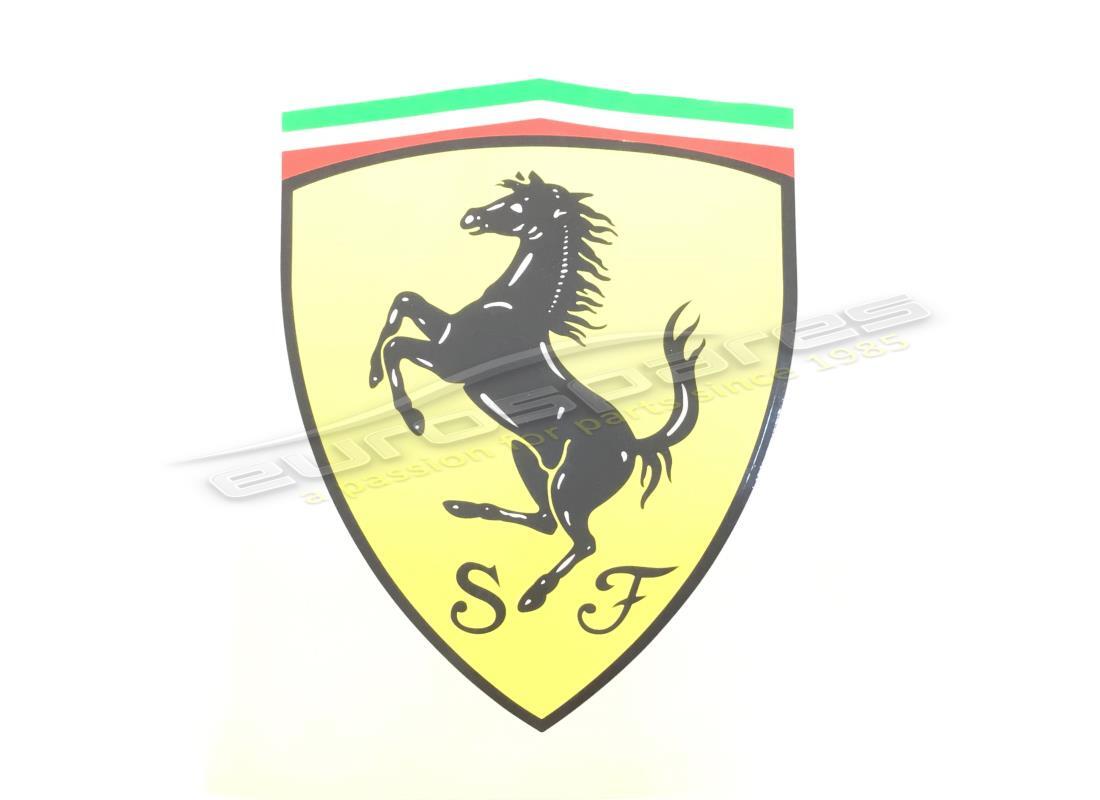 nueva etiqueta de escudo ferrari (18cm x 14cm). número de pieza 95991605 (1)