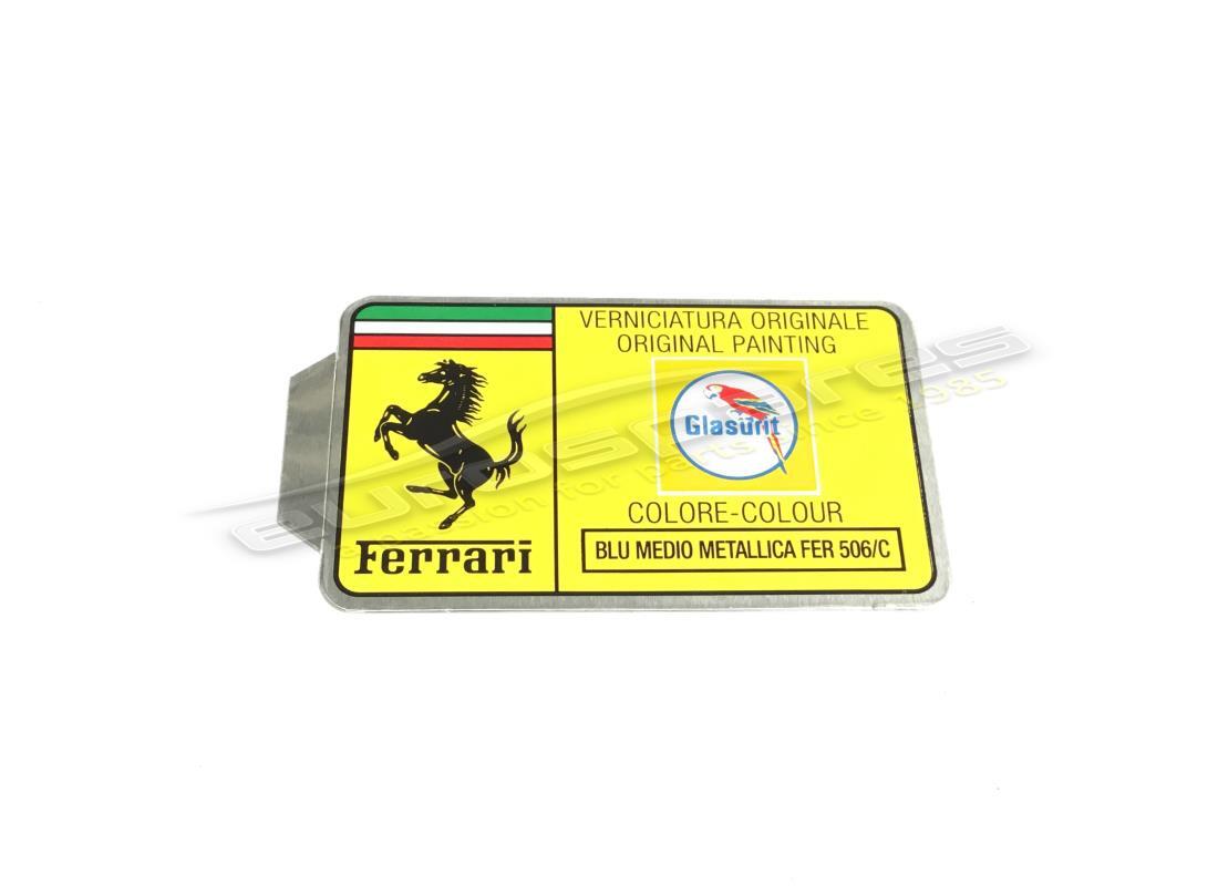 nueva ferrari etiqueta de pintura glasurit. número de parte mc361514 (1)