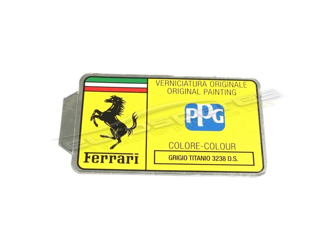 nueva etiqueta de pintura ppg ferrari. número de parte mc361555 (1)