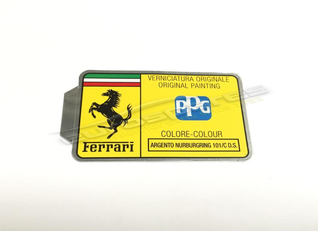 nueva etiqueta de pintura ppg ferrari. número de parte mc361557 (1)