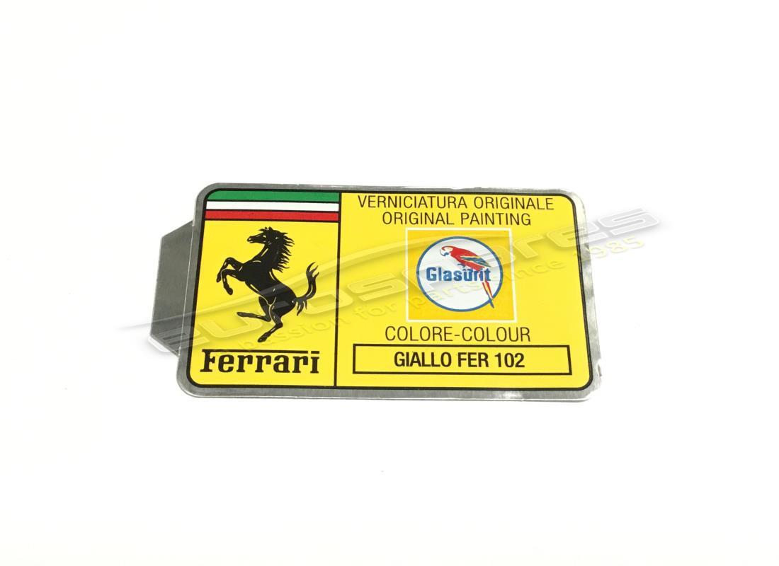 nueva ferrari etiqueta de pintura glasurit. número de parte mc36152 (1)