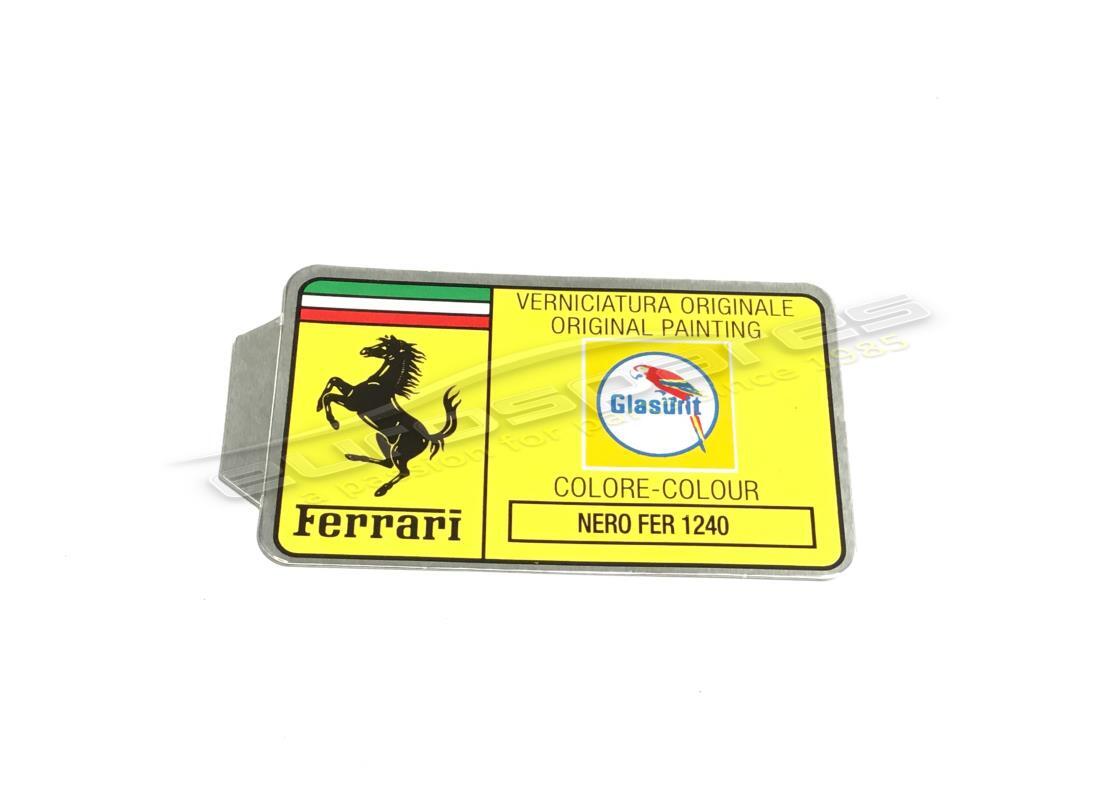 nueva ferrari etiqueta de pintura glasurit. número de parte mc36154 (1)