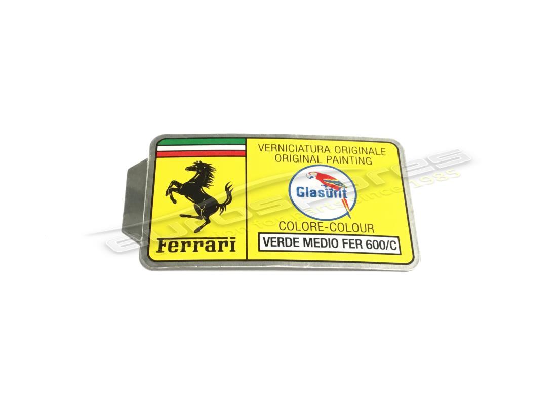 nueva ferrari pegatina con código de pintura glasurit (círculo). número de parte er361534 (1)