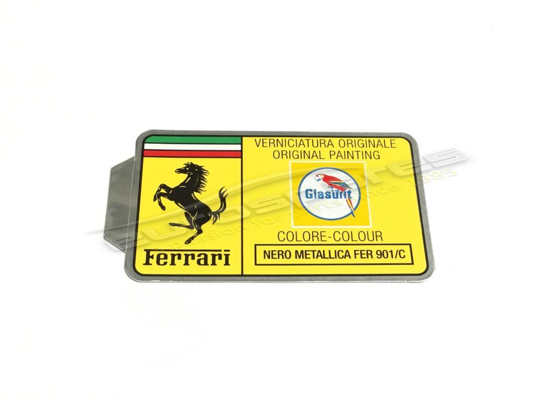 nueva ferrari etiqueta de pintura glasurit. número de parte mc361518 (1)