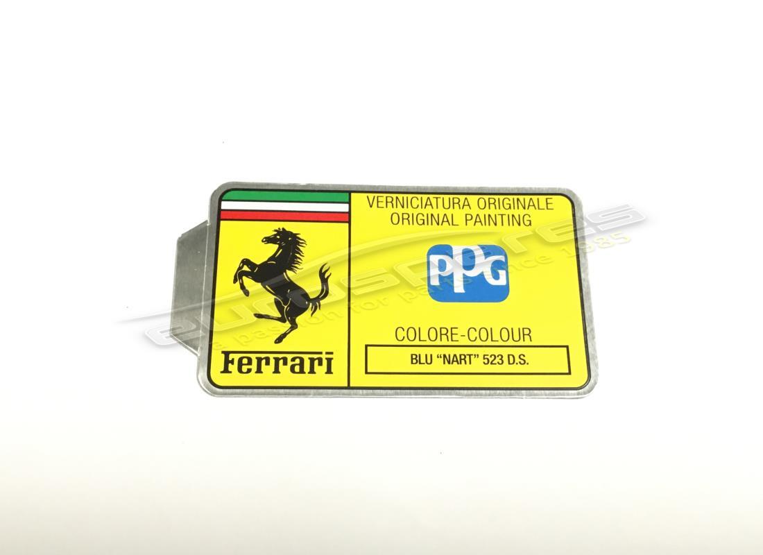nueva etiqueta de pintura ppg ferrari. número de parte mc361561 (1)