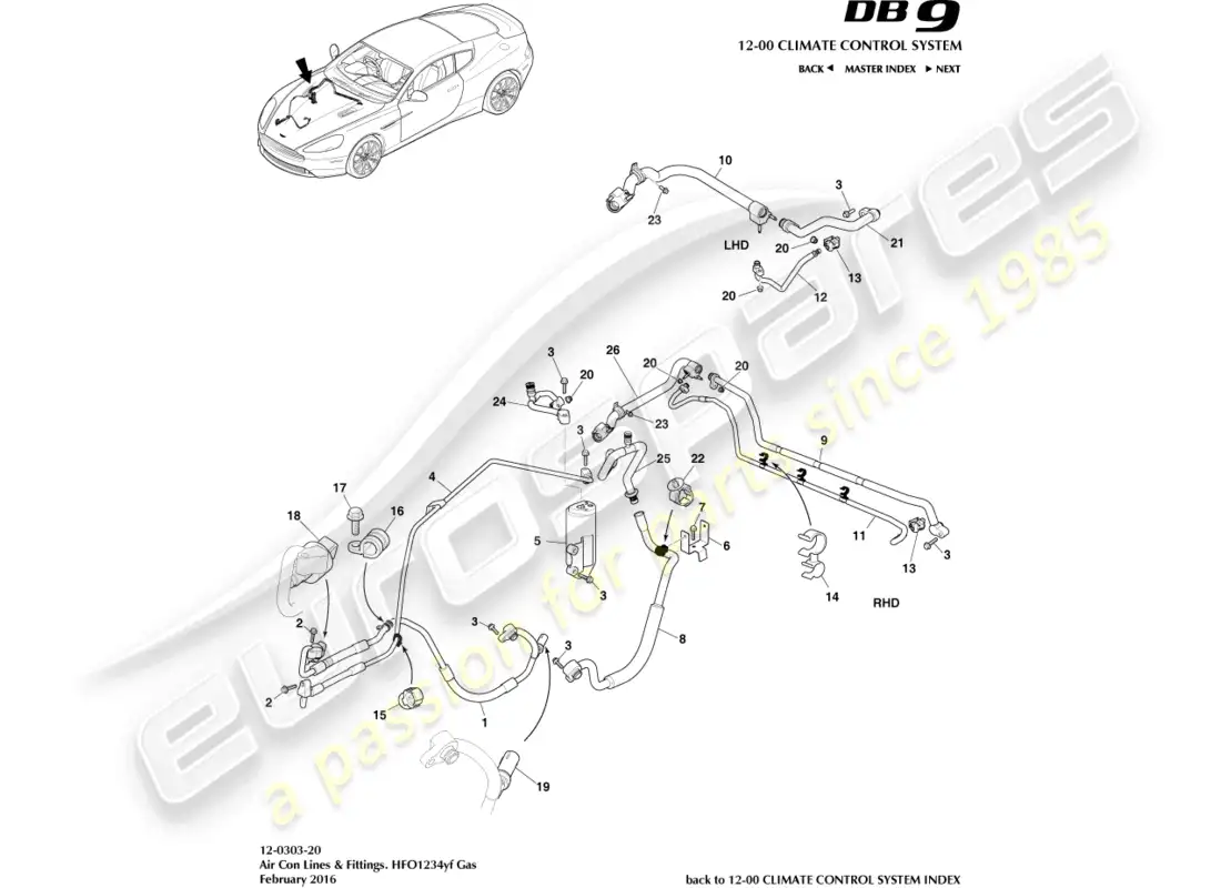 diagrama de pieza que contiene el número de pieza 4g43-19e891-ad