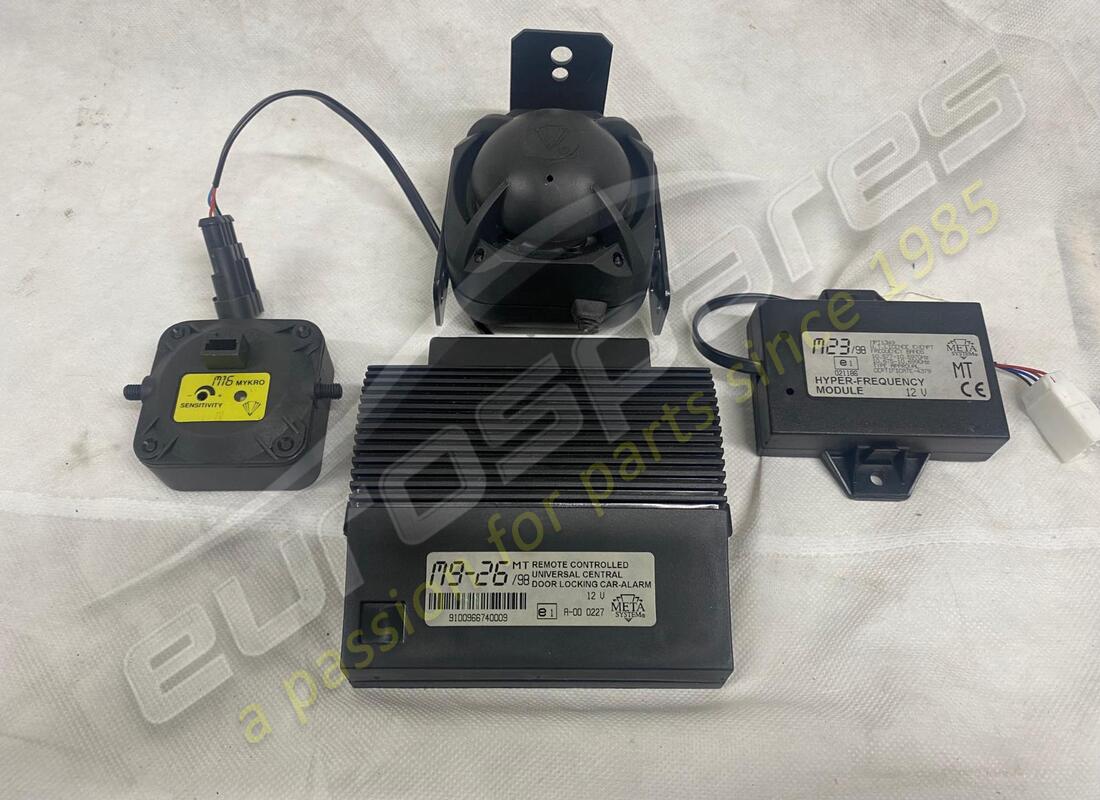 nuevo kit de sistema de alarma maserati. número de pieza 373380016 (1)