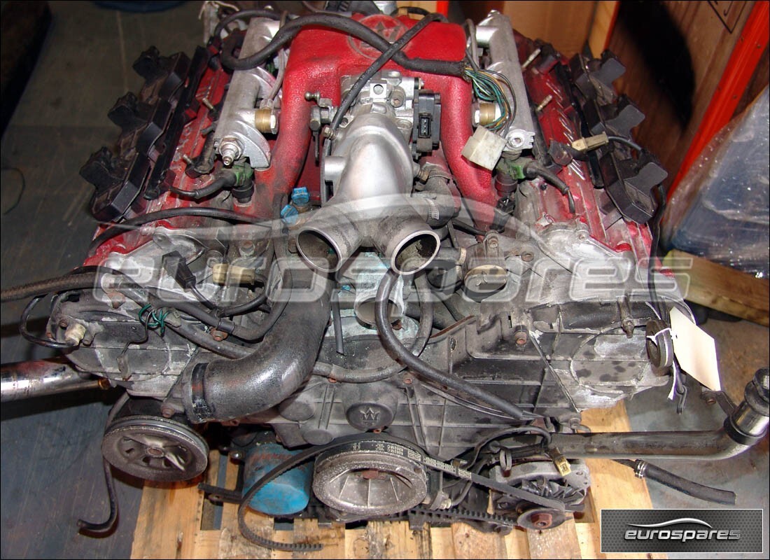 MOTOR MaseratiGHIBLI V6 2.8 USADO. NÚMERO DE PARTE MASENG028 (1)