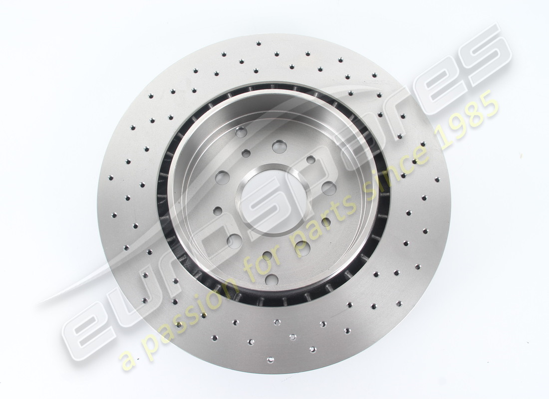 disco de freno trasero nuevo eurospares, perforado en cruz. número de pieza 228411 (3)