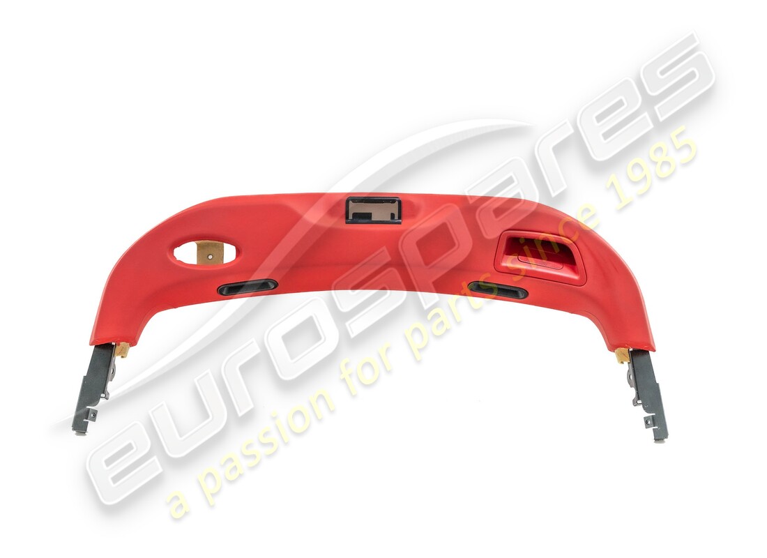 EMBELLECEDOR INFERIOR DEL PORTON TRASERO Ferrari USADO EN PIEL NEGRO. NÚMERO DE PARTE 85603912 (1)