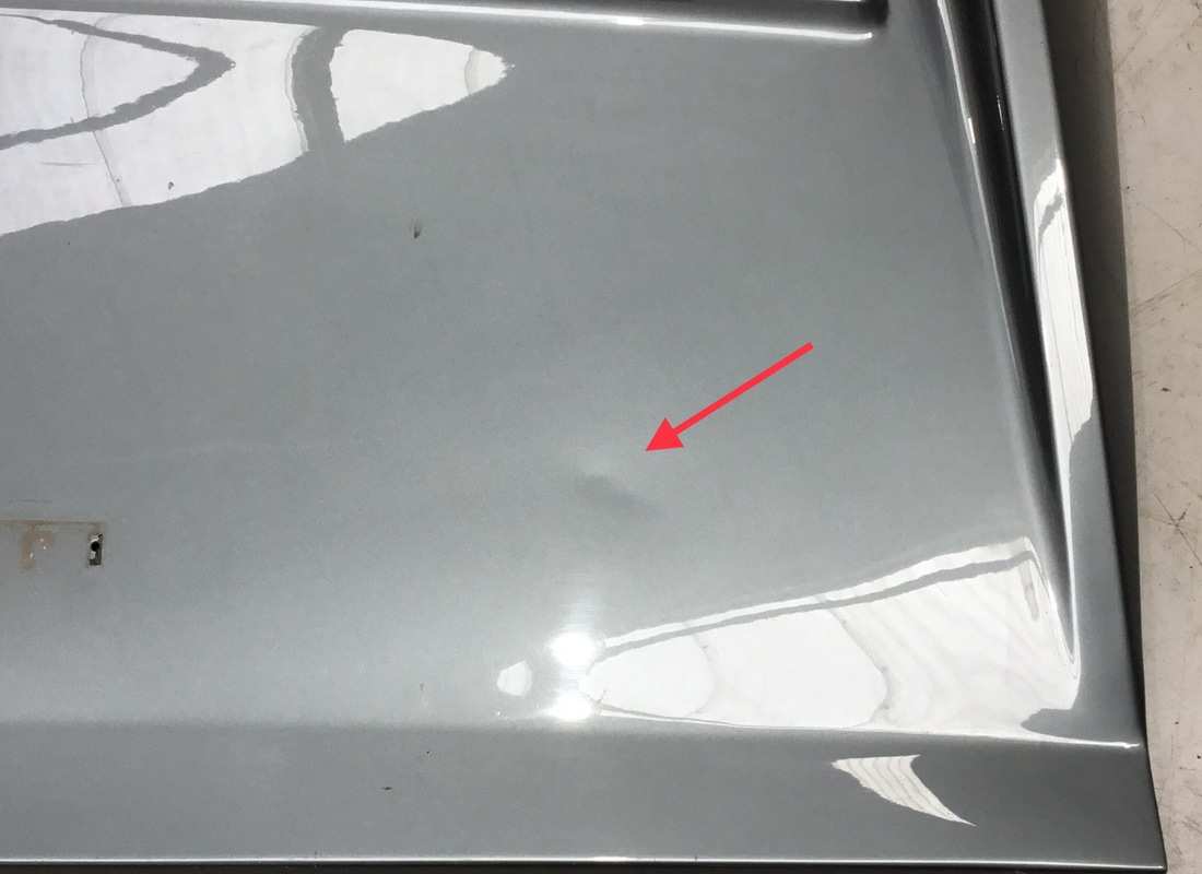 tapa de motor trasera ferrari usada con spoiler. número de parte 61024000 (3)