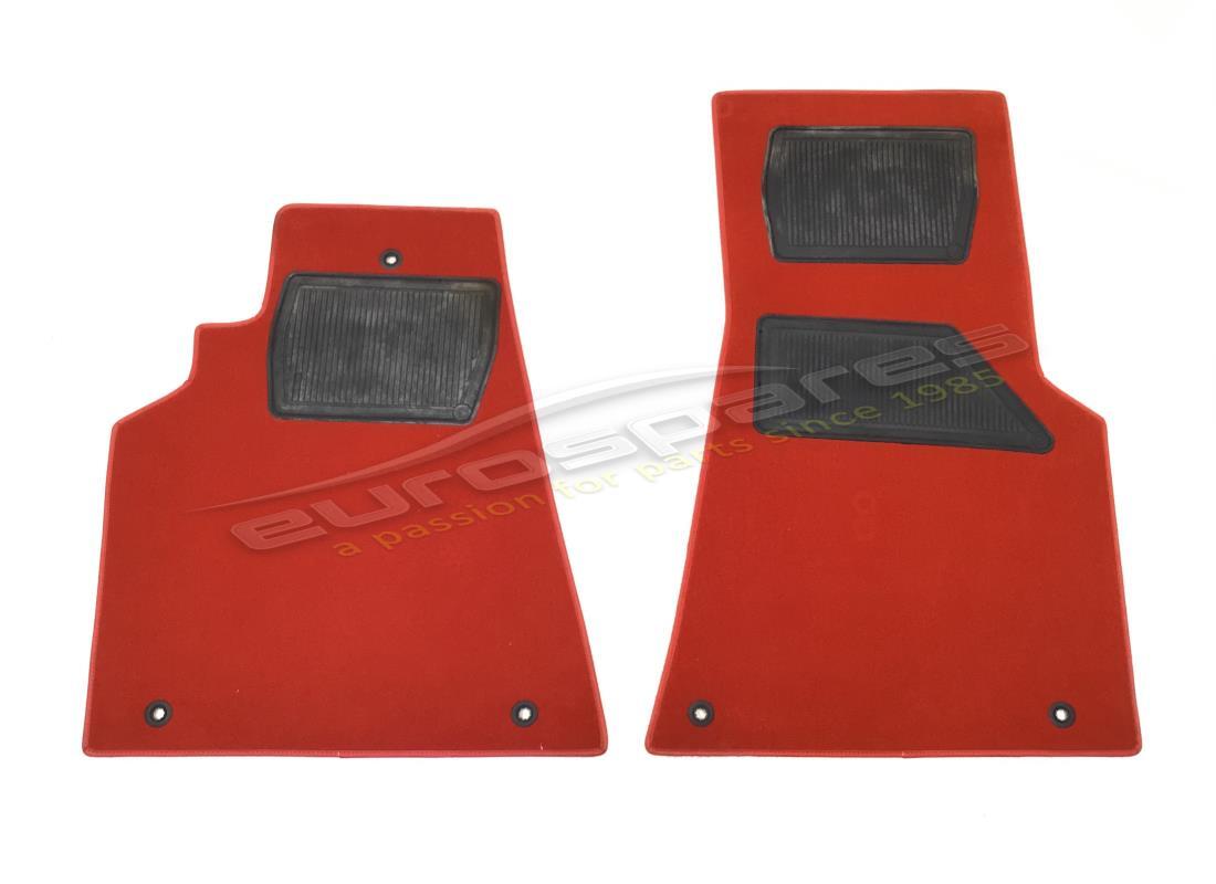 nuevo juego de alfombrillas ferrari móviles alfombras rojas. número de parte 68936683 (1)