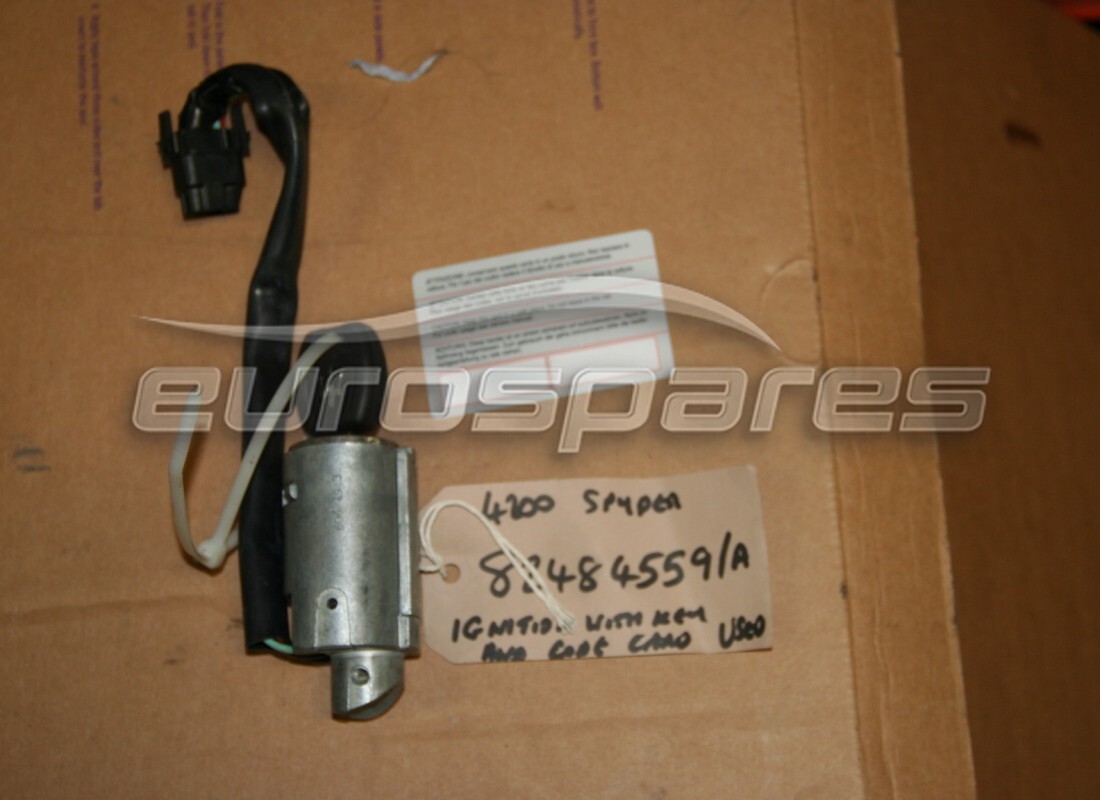 CONJUNTO DEL INTERRUPTOR DE ENCENDIDO Maserati USADO. NÚMERO DE PARTE 82484559A (1)