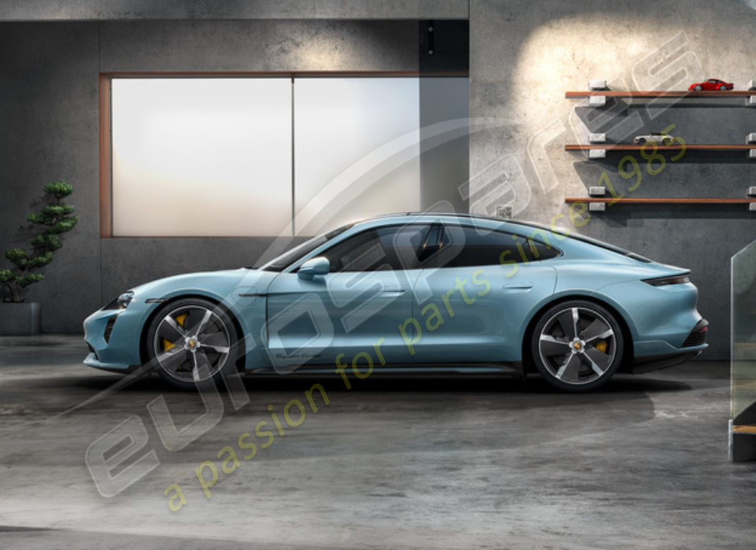 nuevo juego de ruedas y neumáticos de verano de diseño exclusivo de porsche 21 pulgadas con aeroblades en carbono. número de pieza 9j1073660s (2)