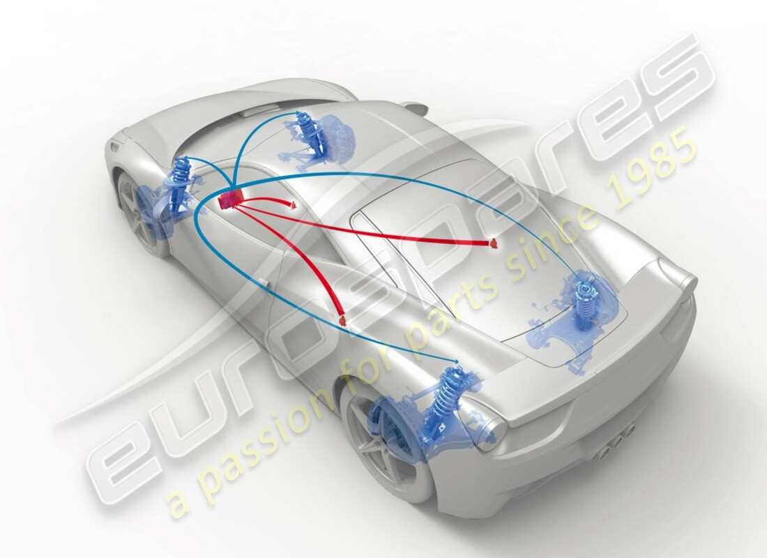 nuevo kit de actualización de la suspensión de manejo ferrari. número de pieza 70002253 (1)