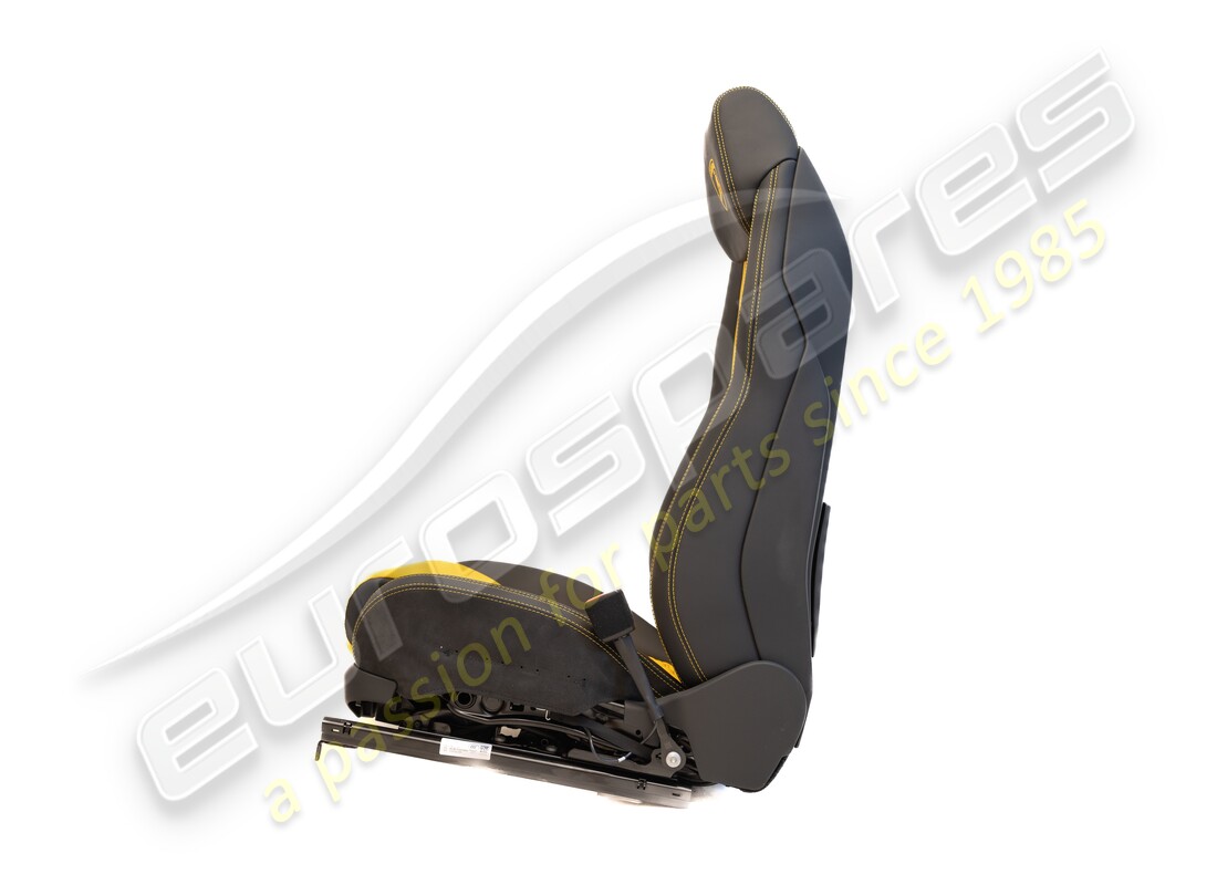 nuevo lamborghini urus asiento rhd rh (negro/amarillo). número de pieza 4ml881032c (3)
