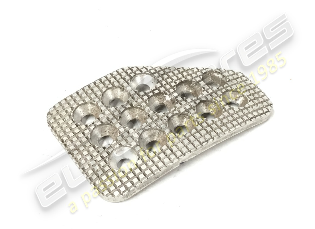 PLACA PERFORADA PEDAL DE FRENO Ferrari USADA. NÚMERO DE PARTE 167299 (1)