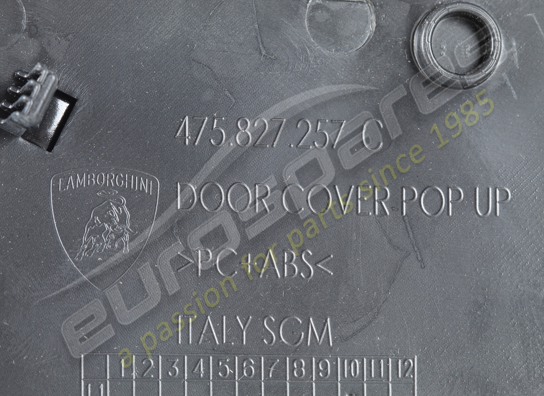 nueva cubierta abatible izquierda lamborghini. número de pieza 475827257c (3)