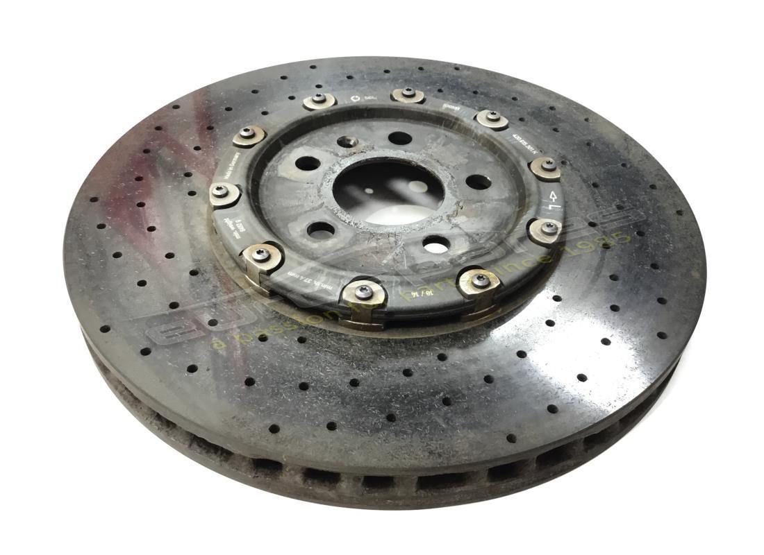 DISCO DE FRENO CARBONOCERÁMICO (CCP) USADO Lamborghini. NÚMERO DE PIEZA 420615301K (1)