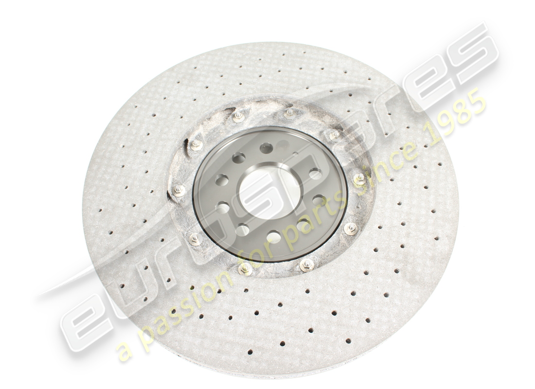 nuevo lamborghini disco de freno cerámico delantero derecho (ventilado). número de pieza 470615302g (2)