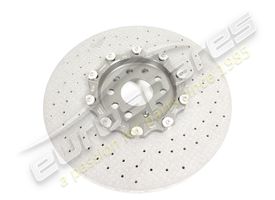 NUEVO Lamborghini DISCO DE FRENO CERÁMICO DELANTERO DERECHO (VENTILADO). NÚMERO DE PIEZA 470615302G (1)