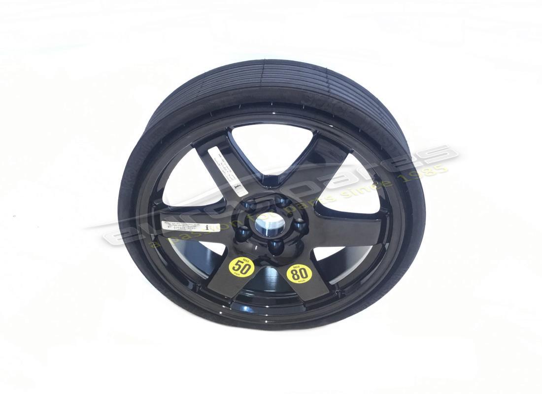 nueva rueda de repuesto maserati, aleación negra. número de parte 670013624 (1)
