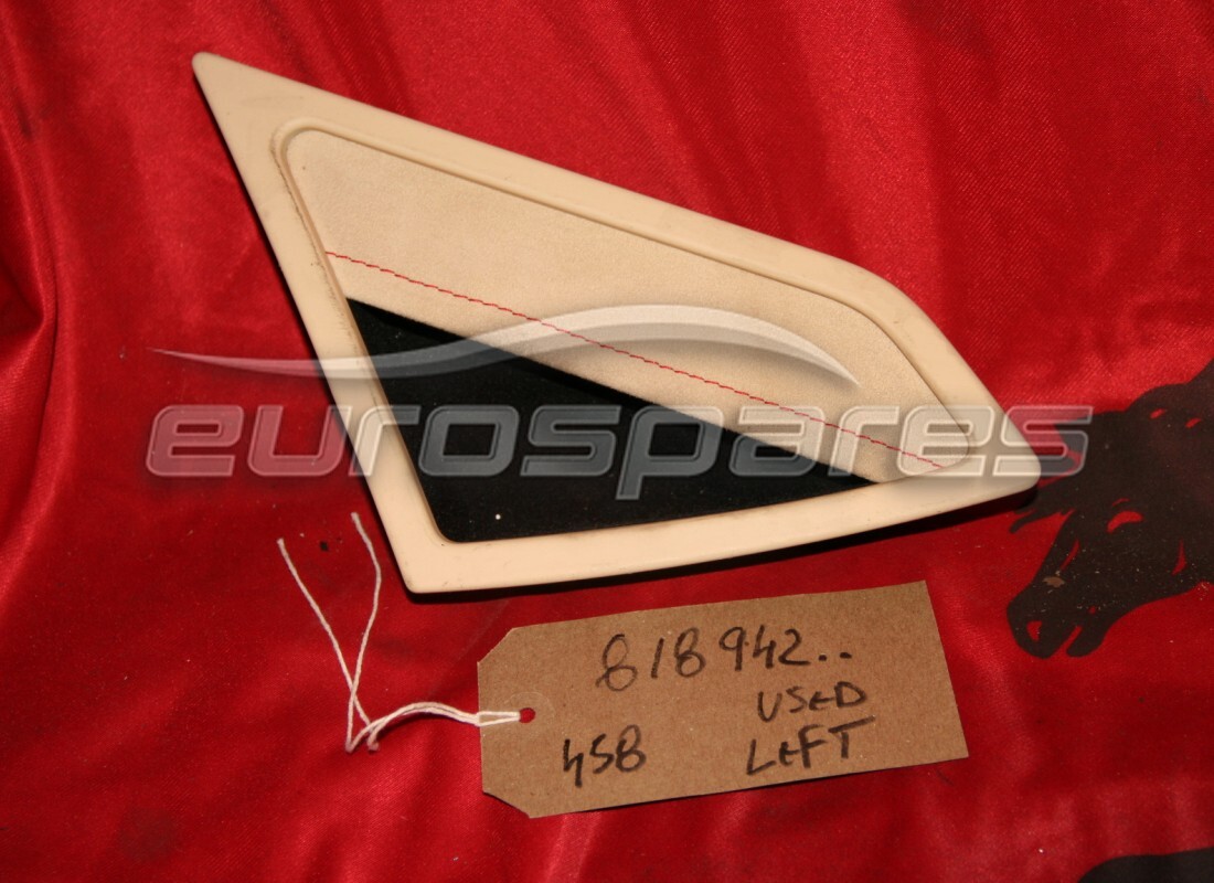 BOLSILLO COMPLETO PARA ALMACENAMIENTO DE ODDMENTOS EN LA PUERTA IZQUIERDA Ferrari USADO. NÚMERO DE PIEZA 818942.. (1)