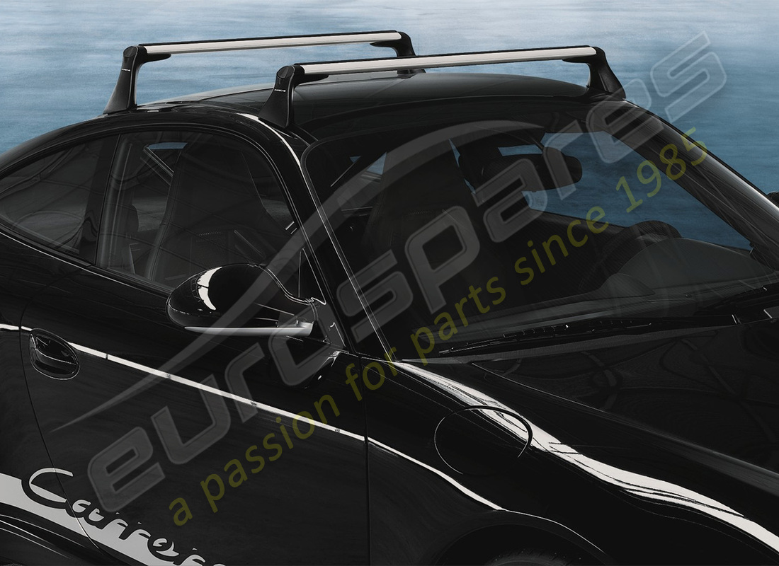 nuevo porsche soporte principal del sistema de transporte de techo. número de pieza 99680110500 (1)