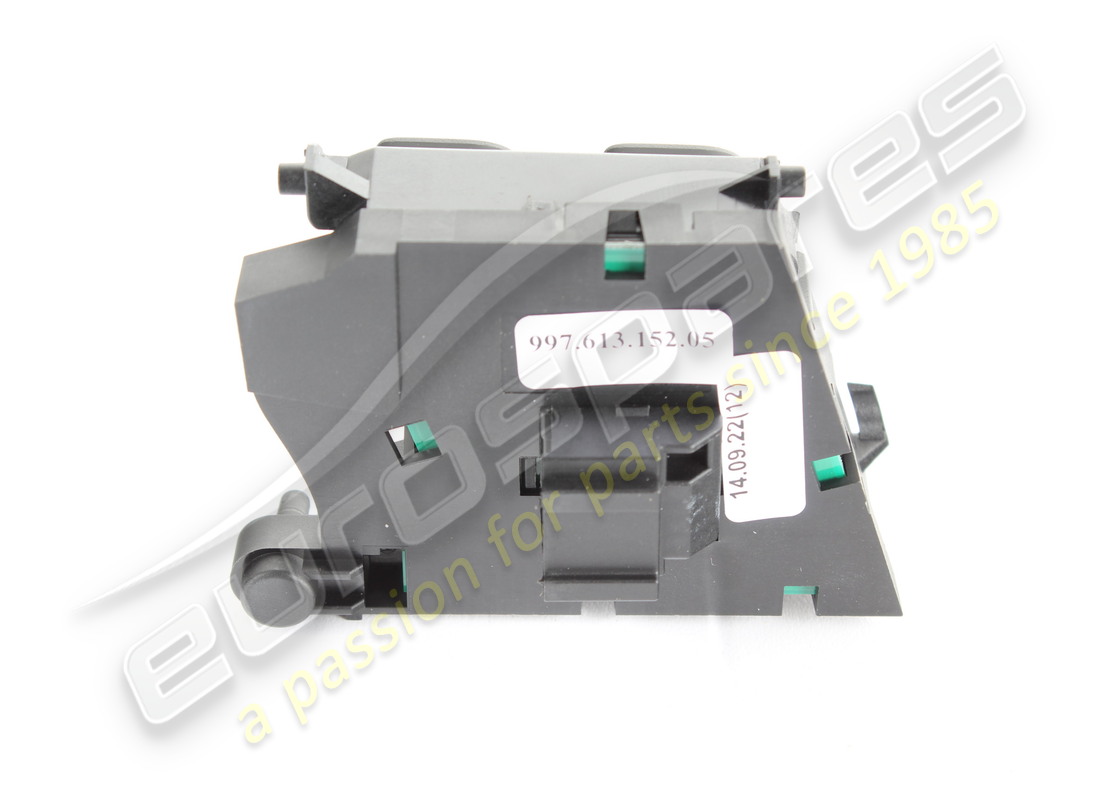nuevo porsche interruptor para rhd eléctrico - ventanas - (lado del conductor) (coupe/targa pr:099) negro mate. número de parte 99761315205a05 (2)