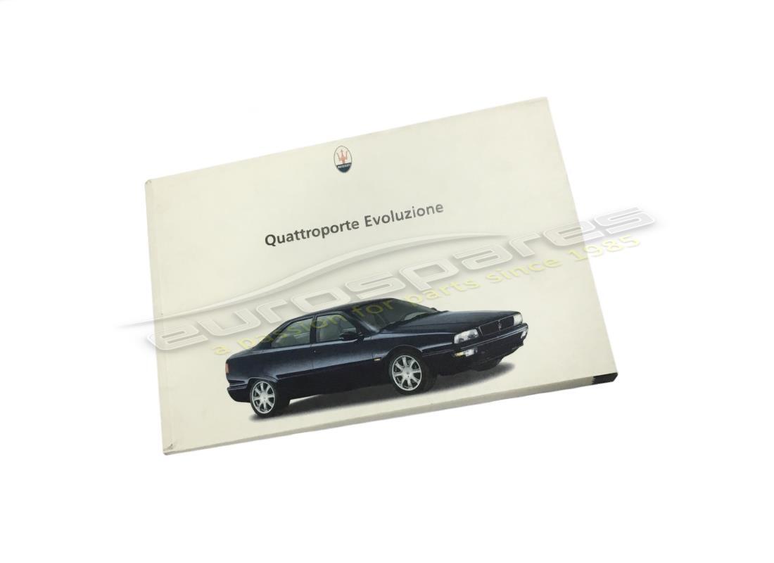 nuevo manual del propietario de maserati (v6 y v8 evo - manual). número de parte mhan045 (1)