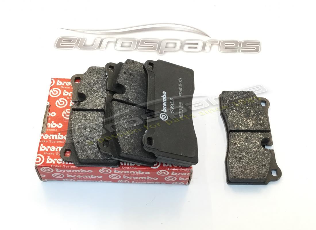nuevo juego trasero lamborghini pastillas de freno carbonocerámico. número de pieza 420698451f (1)