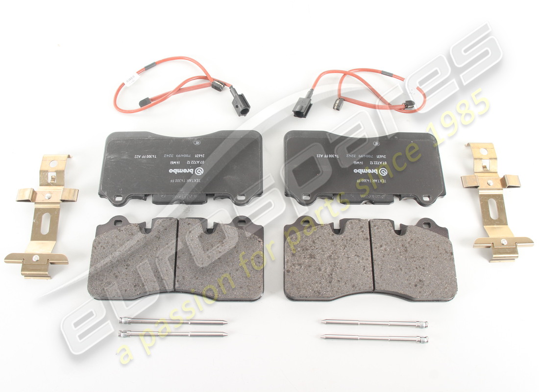 nuevo kit de pastillas de freno delantero ferrari. número de parte 70002954 (1)