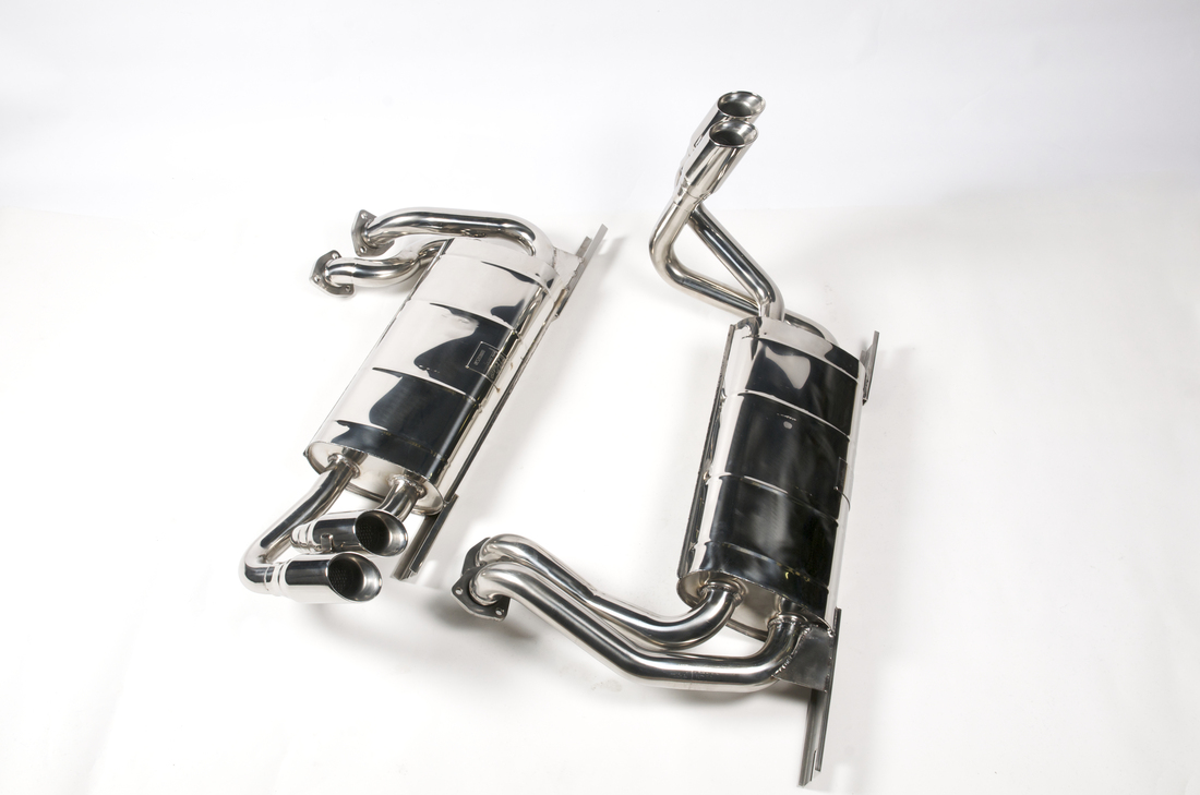 silenciador nuevo tubi testarossa - 512tr - 512m - modelos sin número de pieza de cat. 01218412000 (2)