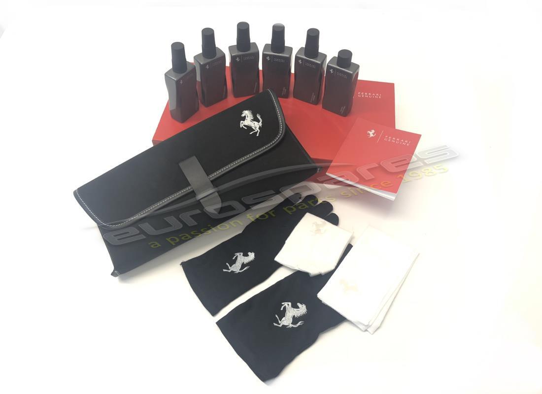 nuevo kit de limpieza interior ferrari cuidado del automóvil. número de pieza 70005131 (2)