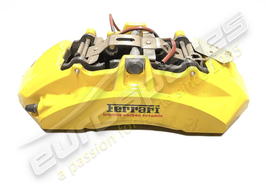 PINZA DELANTERA IZQUIERDA Ferrari USADA CON PASTILLAS. NÚMERO DE PARTE 278840 (1)