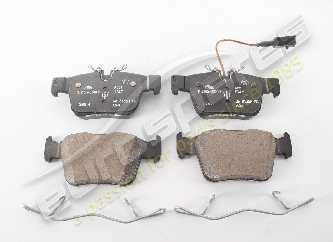 nuevo kit maserati trasero pastillas de freno. número de parte 673012302 (2)