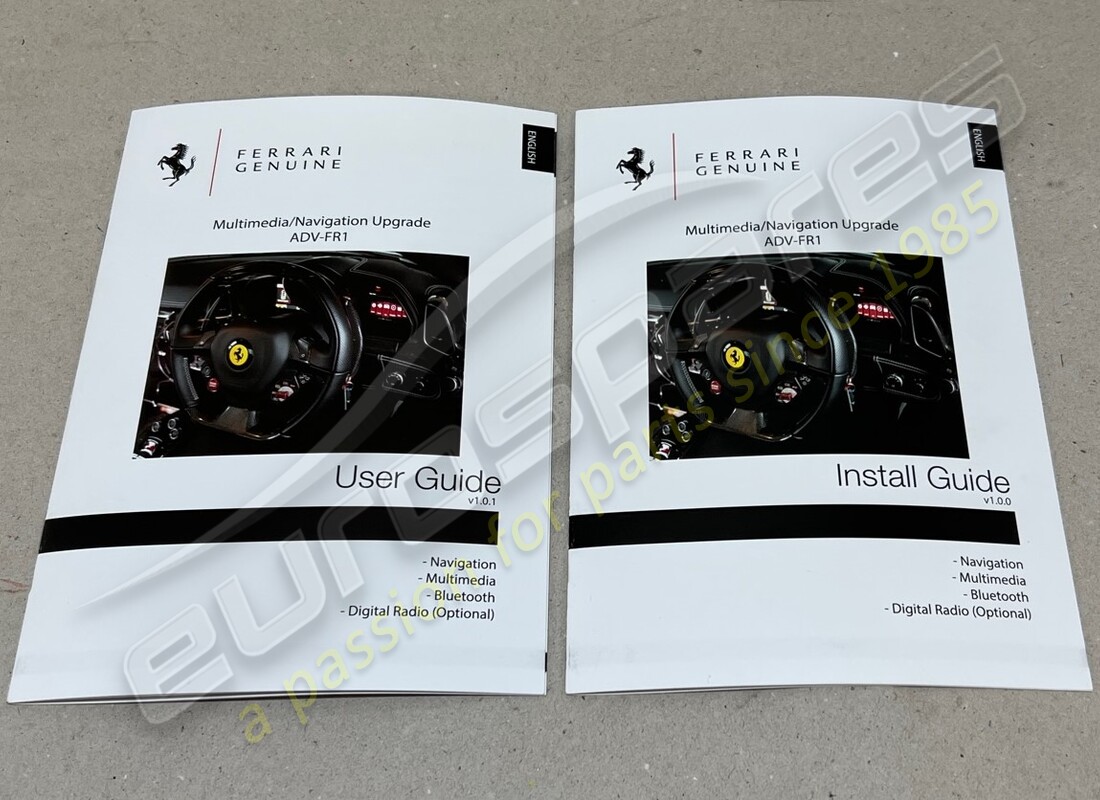 nuevo kit de infotainment ferrari. número de pieza 70004508 (4)