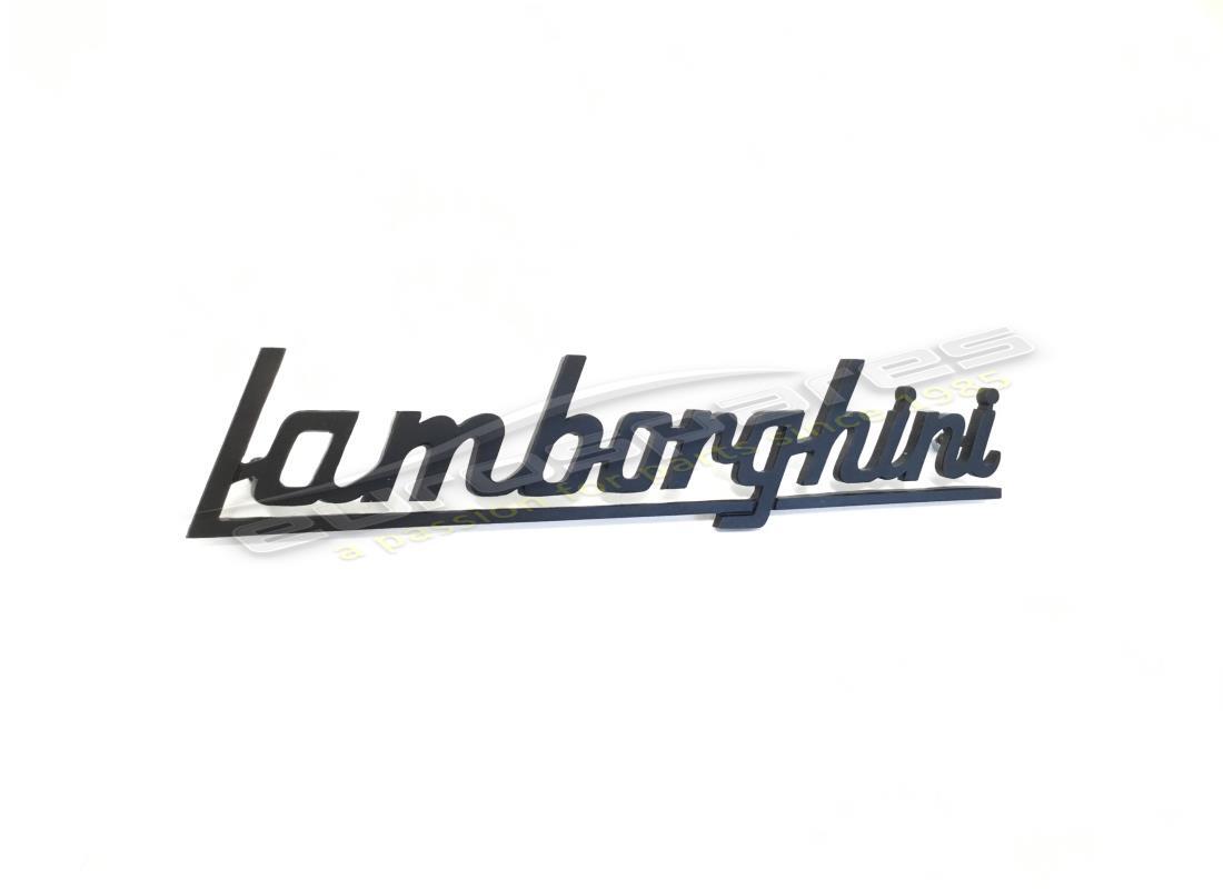 nueva insignia de lamborghini letras (negro). número de parte 006106554a (1)