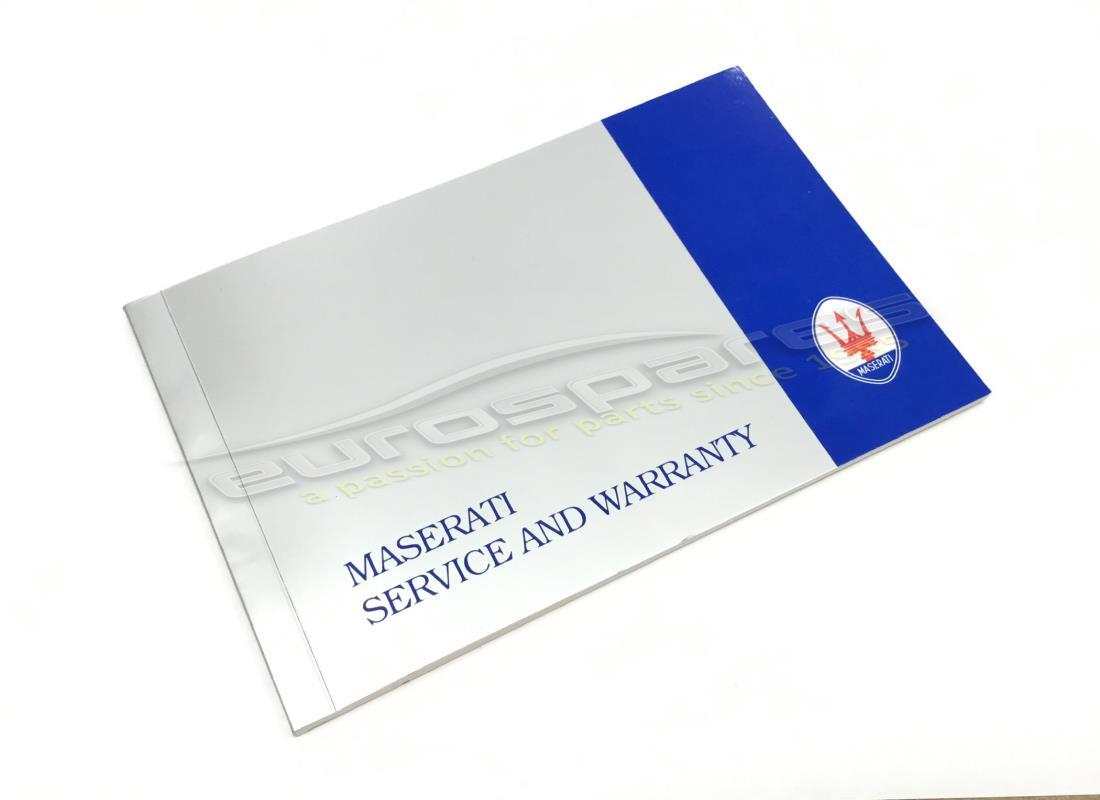 nuevo libro de servicios maserati en inglés. número de parte 399851400 (1)