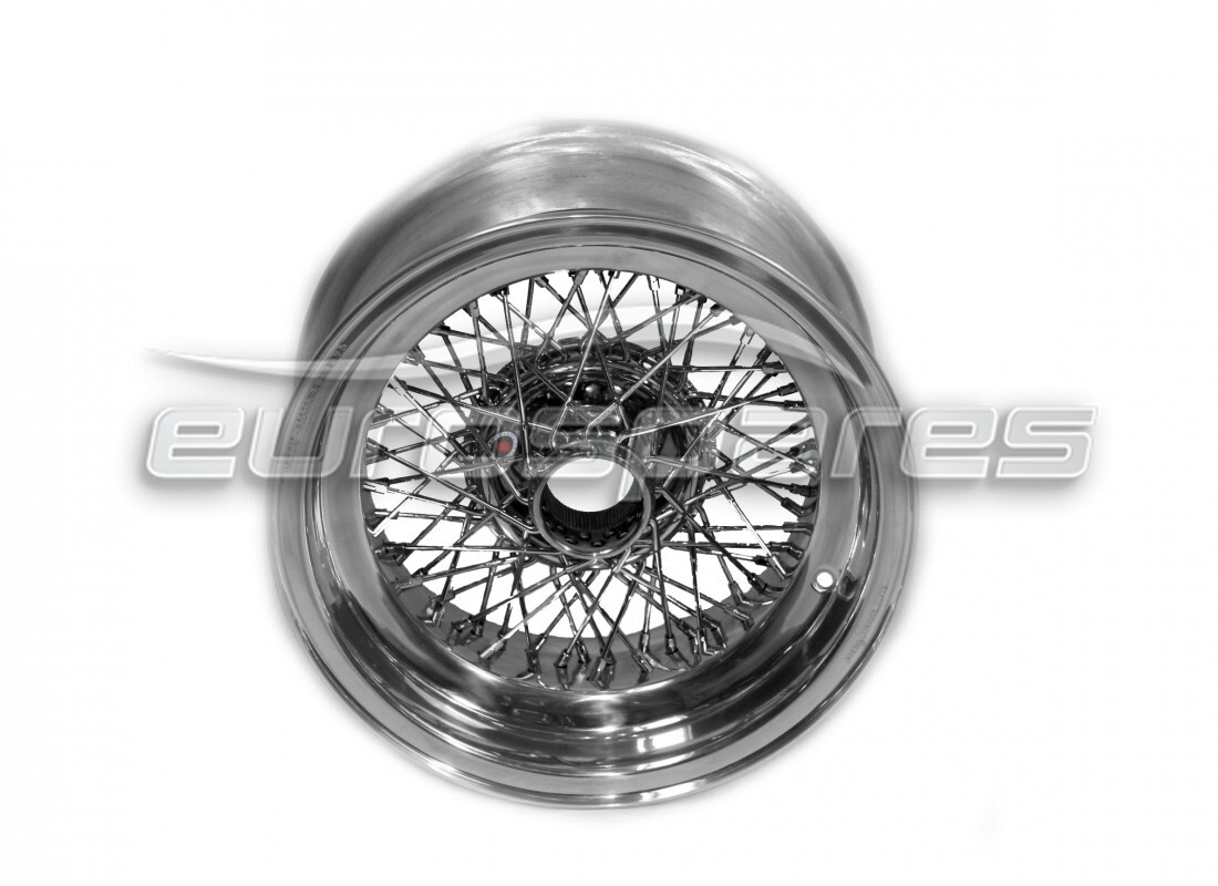 rueda de alambre delantera ferrari reacondicionada. número de parte 109188 (1)
