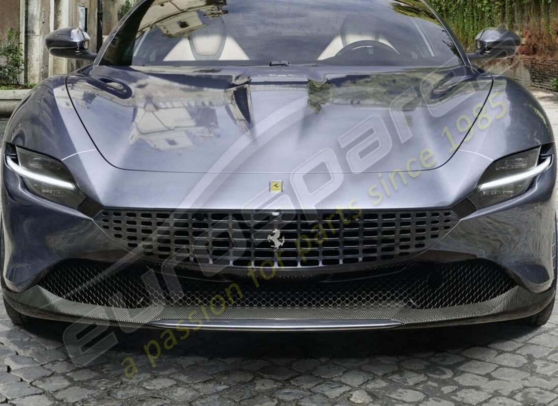 nuevo alerón delantero de fibra de carbono ferrari. número de pieza 928254 (1)