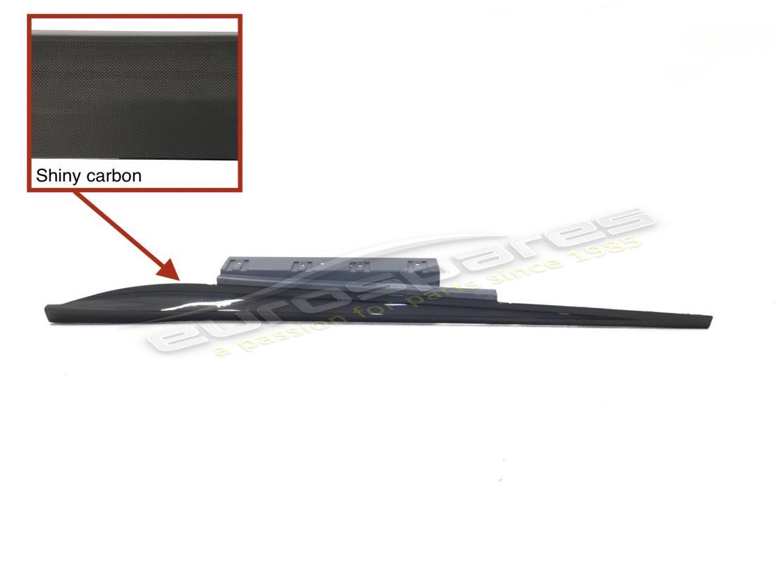 nueva ferrari cubierta del umbral exterior derecho. número de parte 84654300 (1)