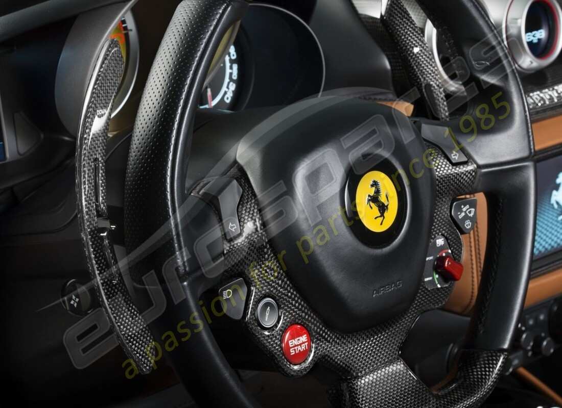 nuevas palancas de cambio de carreras ferrari f1, fibra de carbono brillante. número de pieza 70004930 (1)